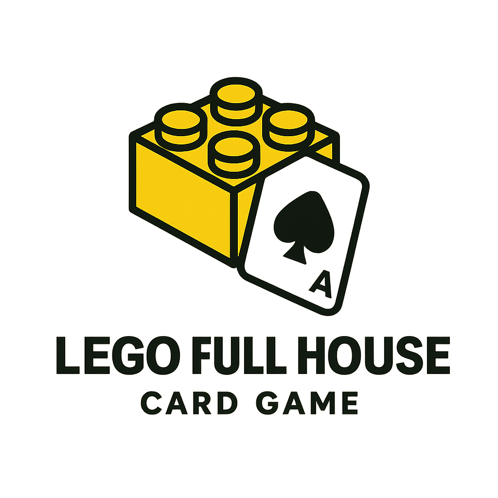 Lego Full House Card Game Logo